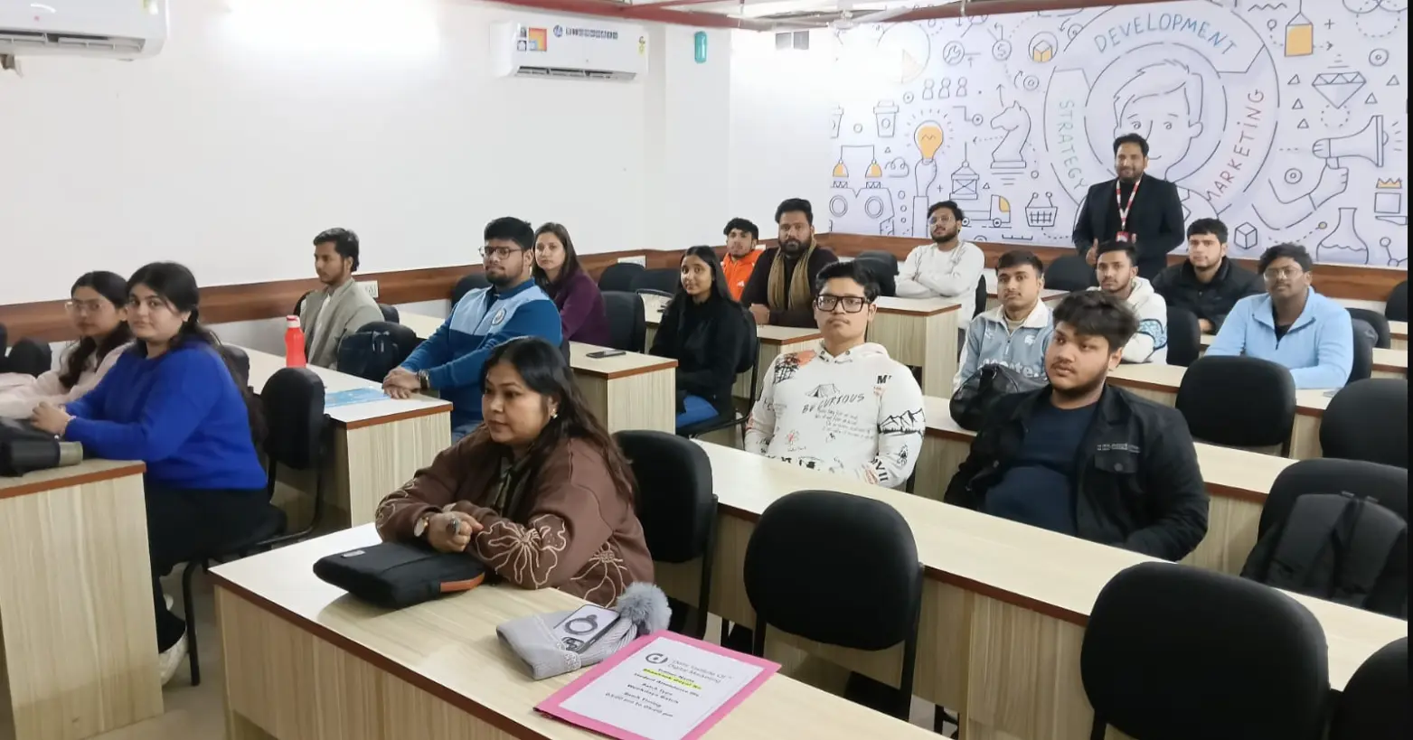 Digital marketing classroom session